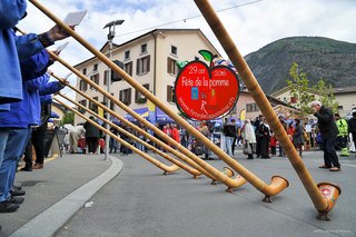 Fête de la Pomme – het traditionele appelfeest in Mirepoix, Occitanië Fête de la Pomme – het traditionele appelfeest in Mirepoix, Occitanië