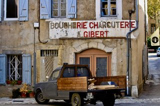 The beautiful village of Lagrasse, near the south of France